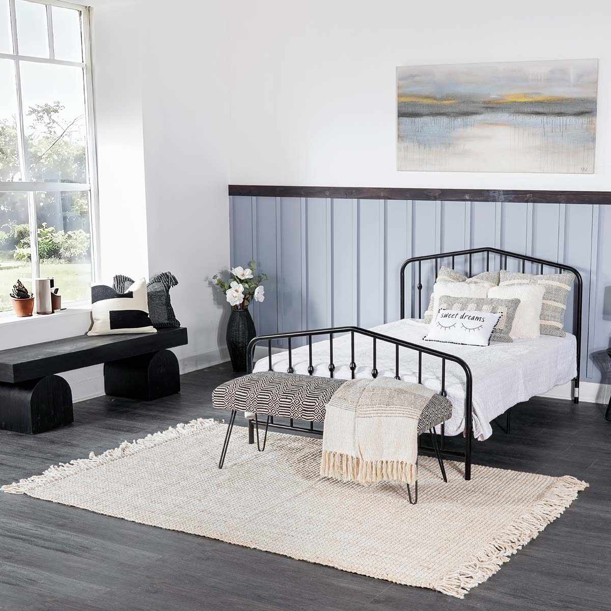 Senneterre Bleached Jute Rug
