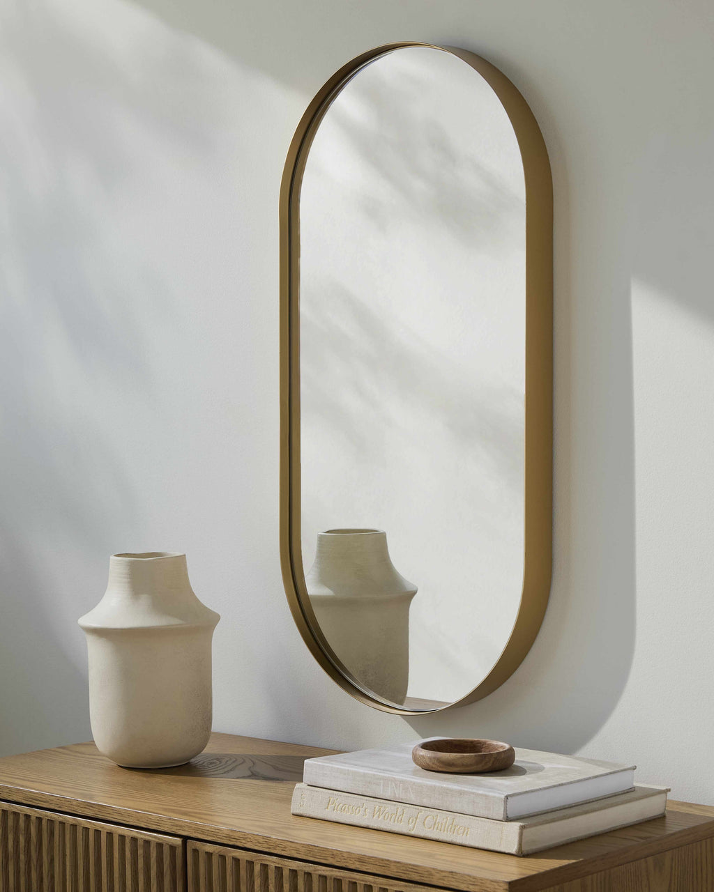 Saraipali Gold Accent Mirror