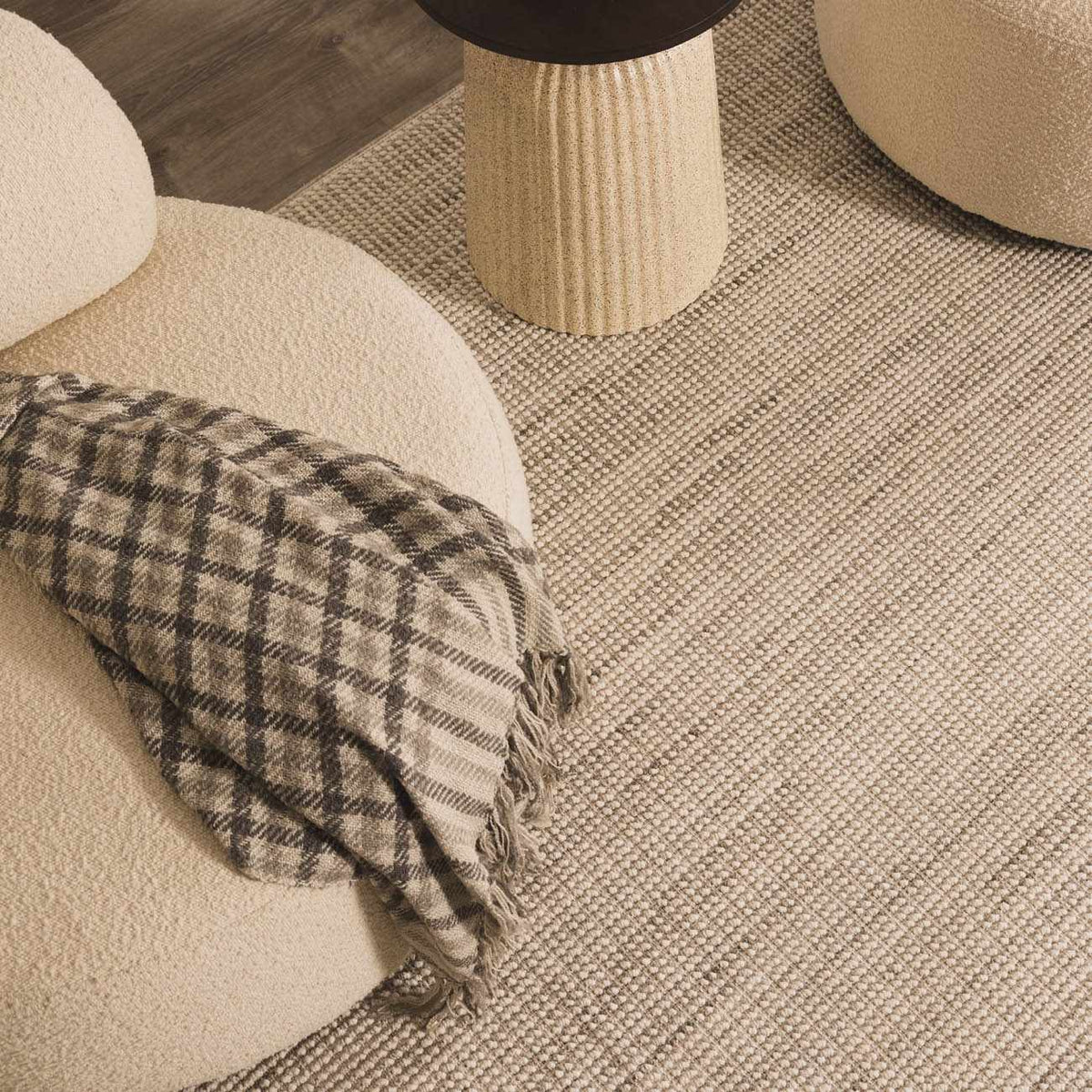 Gowan Cream Area Rug