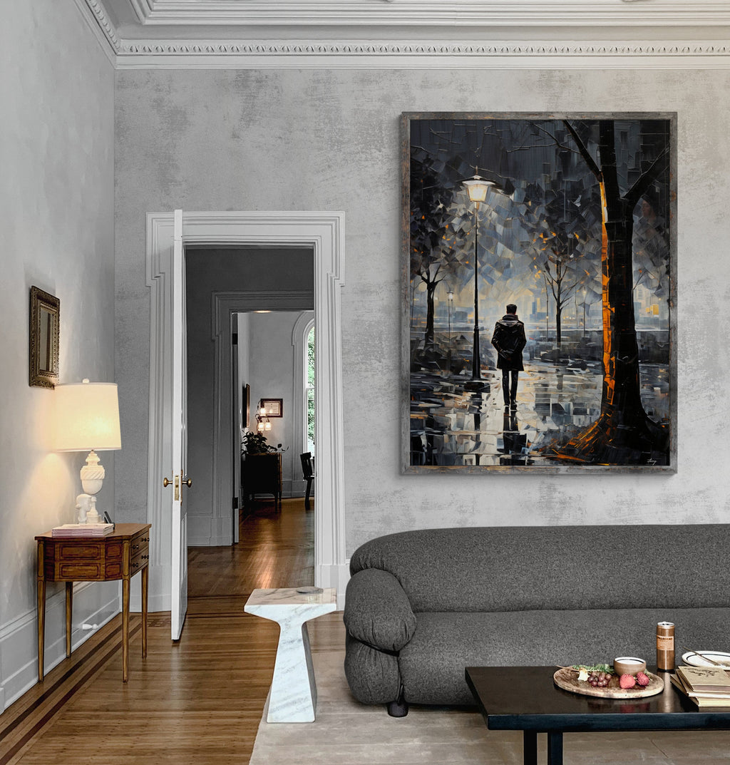 Canvas Print: "Solitary Reflection"