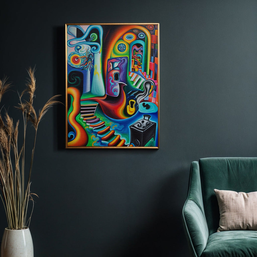 Canvas Print: "Surreal Steps"