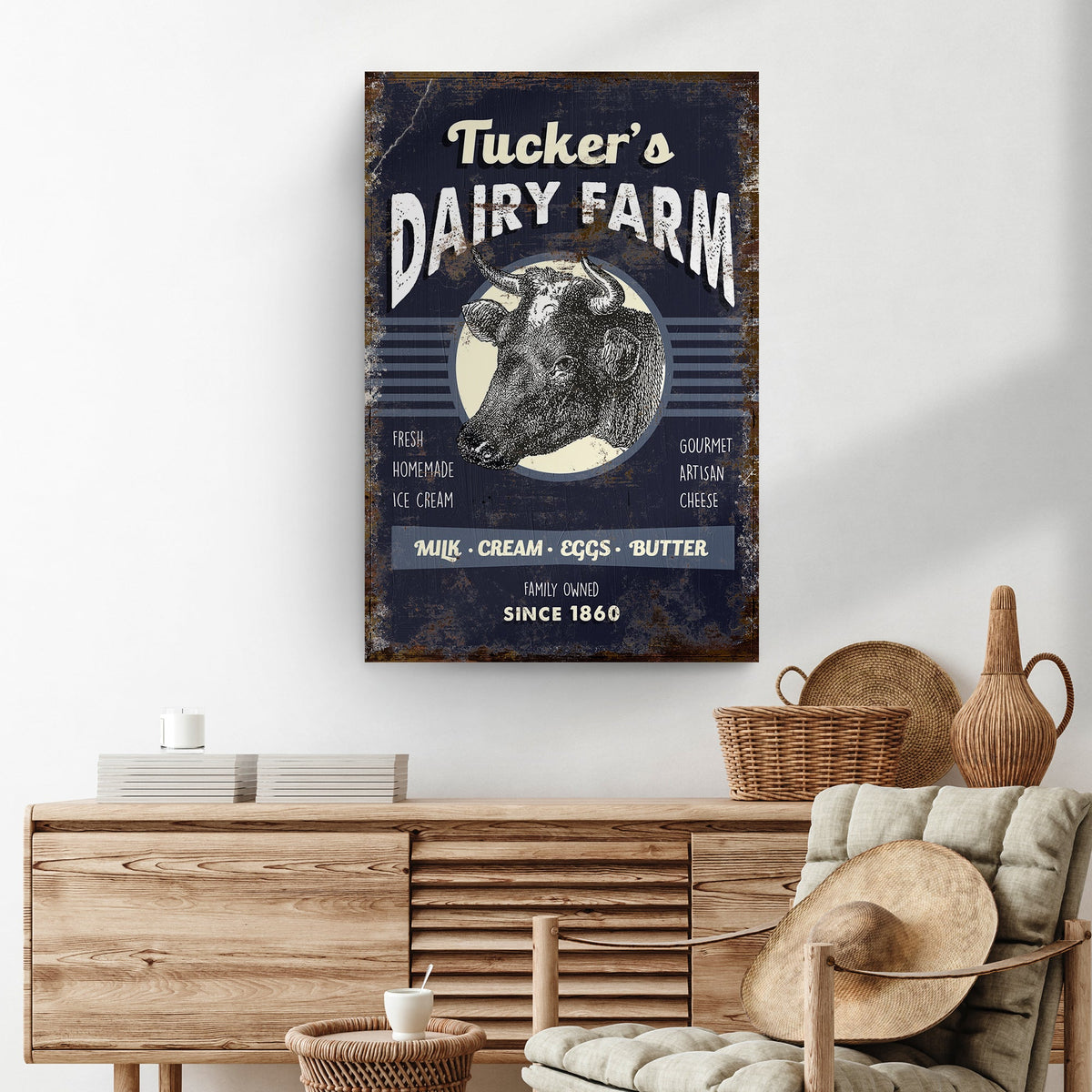 Dairy Farm Sign