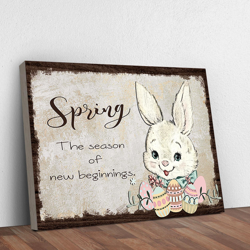 Easter Bunny Spring Sign