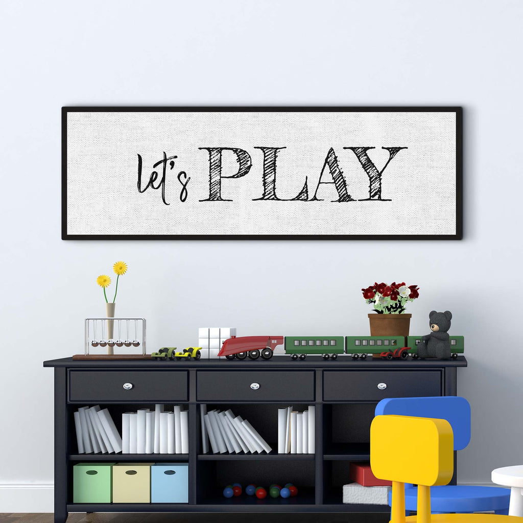 Let's Play Sign