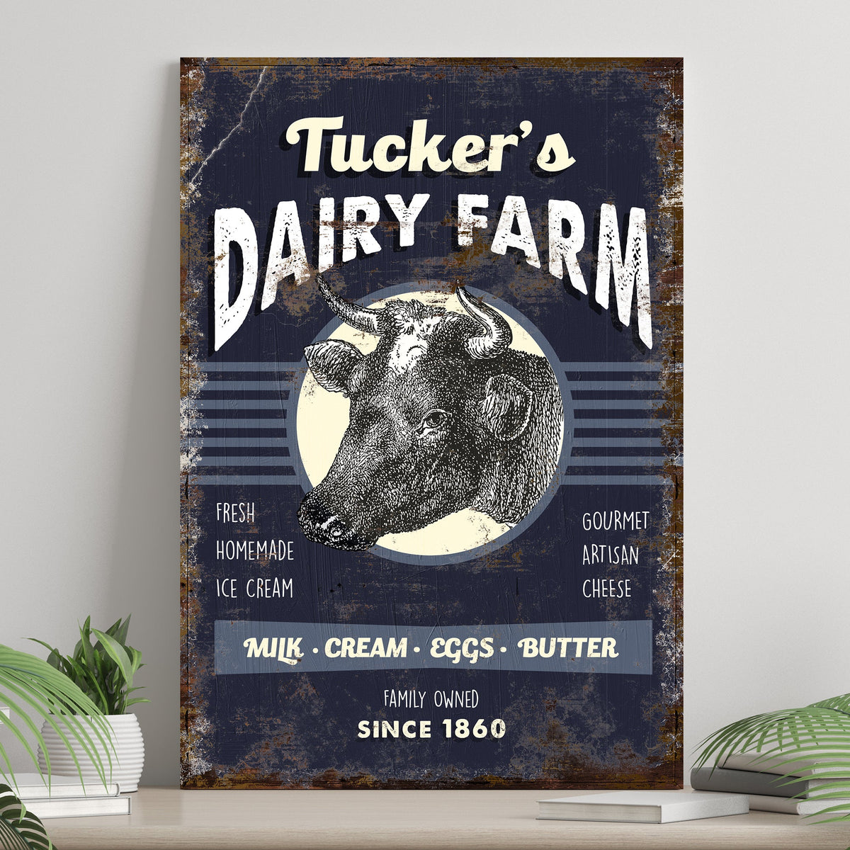 Dairy Farm Sign