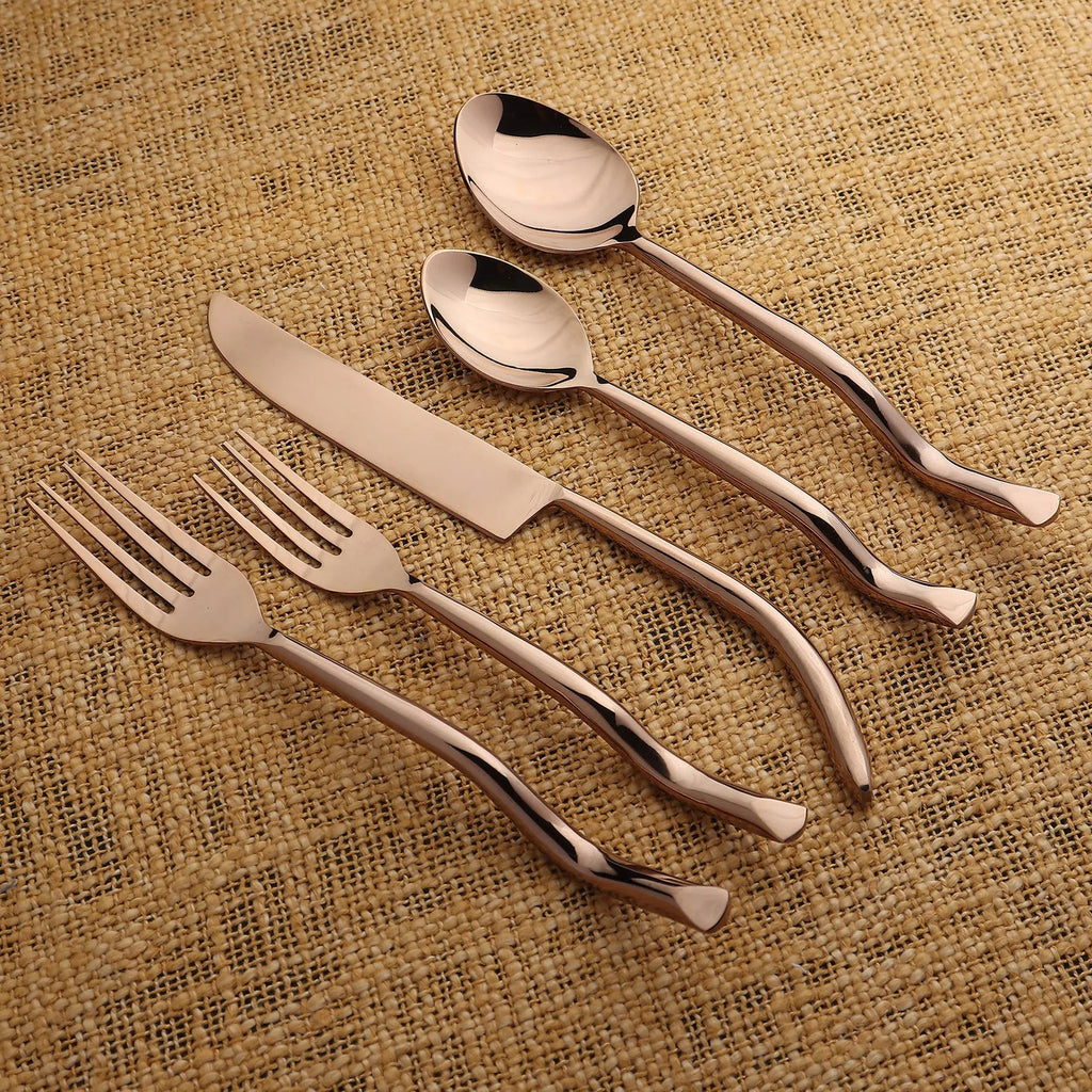 Twig PVD 5 Pc. Flatware Set