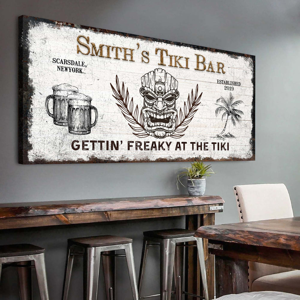 Tiki Bar Sign II