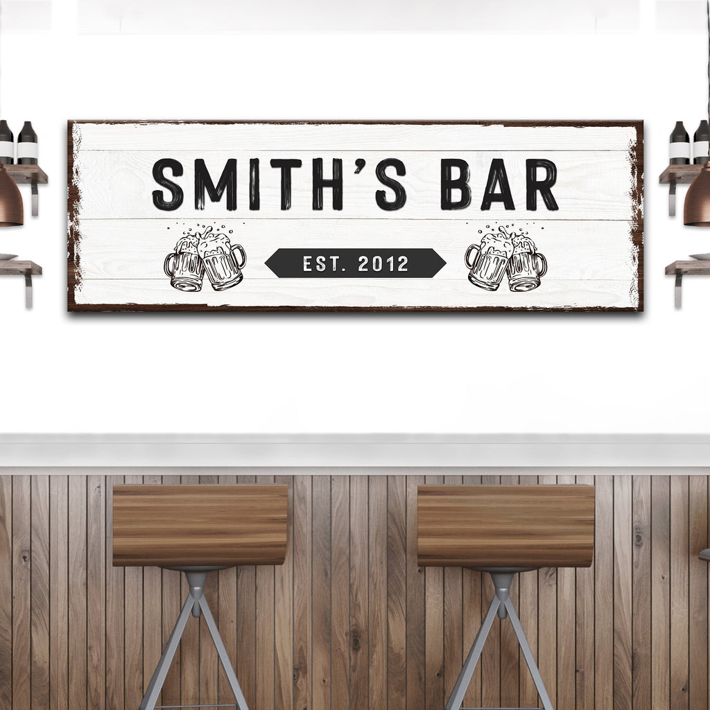 Family Bar Sign