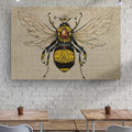 Vintage Queen Bee Canvas Wall Art