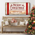 Merry Christmas And A Happy New Year Sign