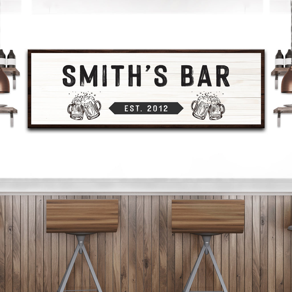 Family Bar Sign