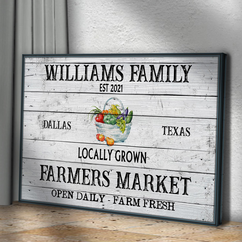 Farmers Market Sign II
