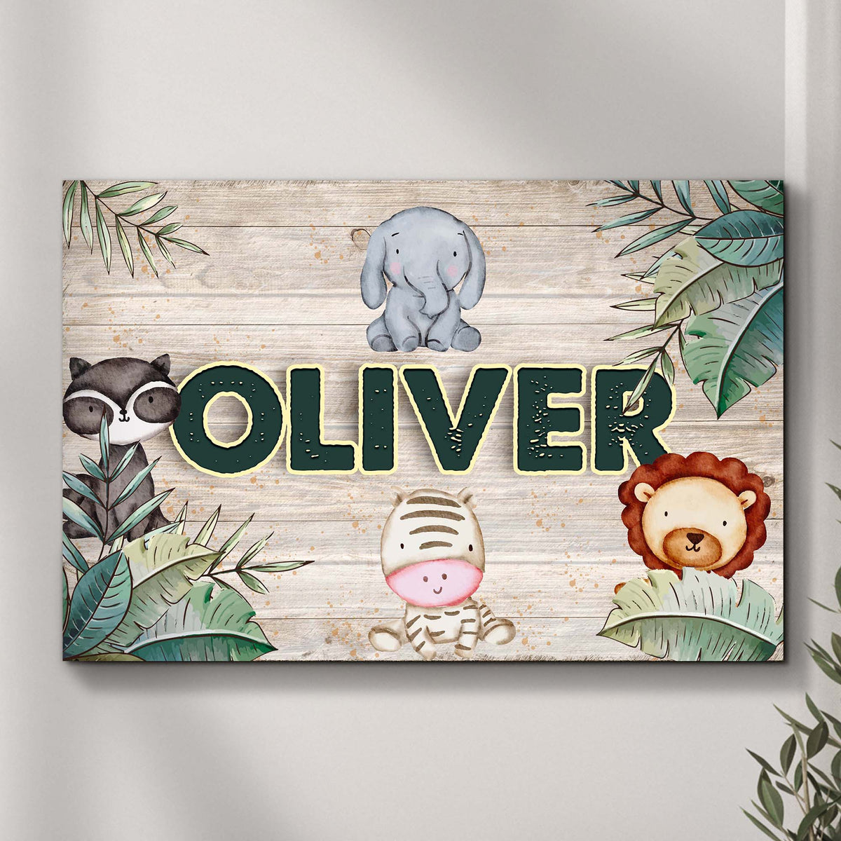 Safari Kids Room Sign