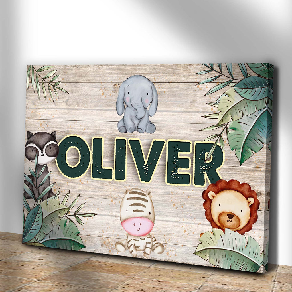 Safari Kids Room Sign
