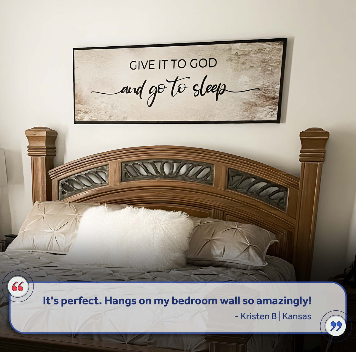 Give It To God And Go To Sleep Sign IV