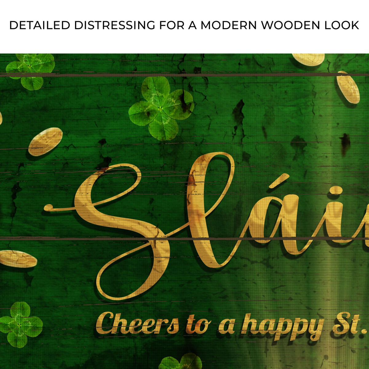 Sláinte! Cheers To A Happy St. Patrick's Day Sign