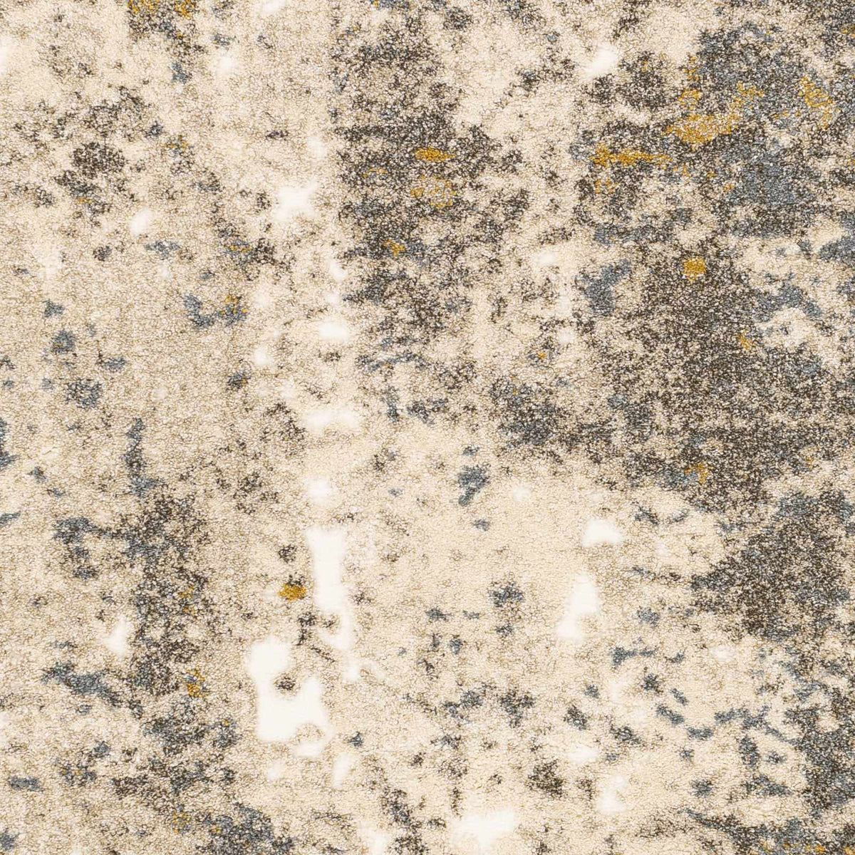 Alabaster Abstract Thick Luxe Rug