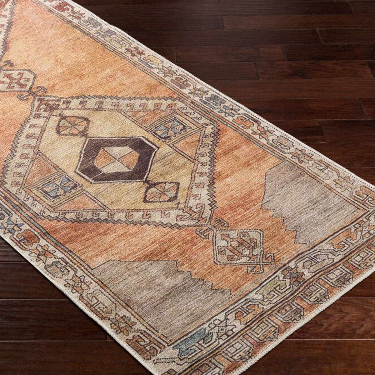 Medinah Washable Runner Rug
