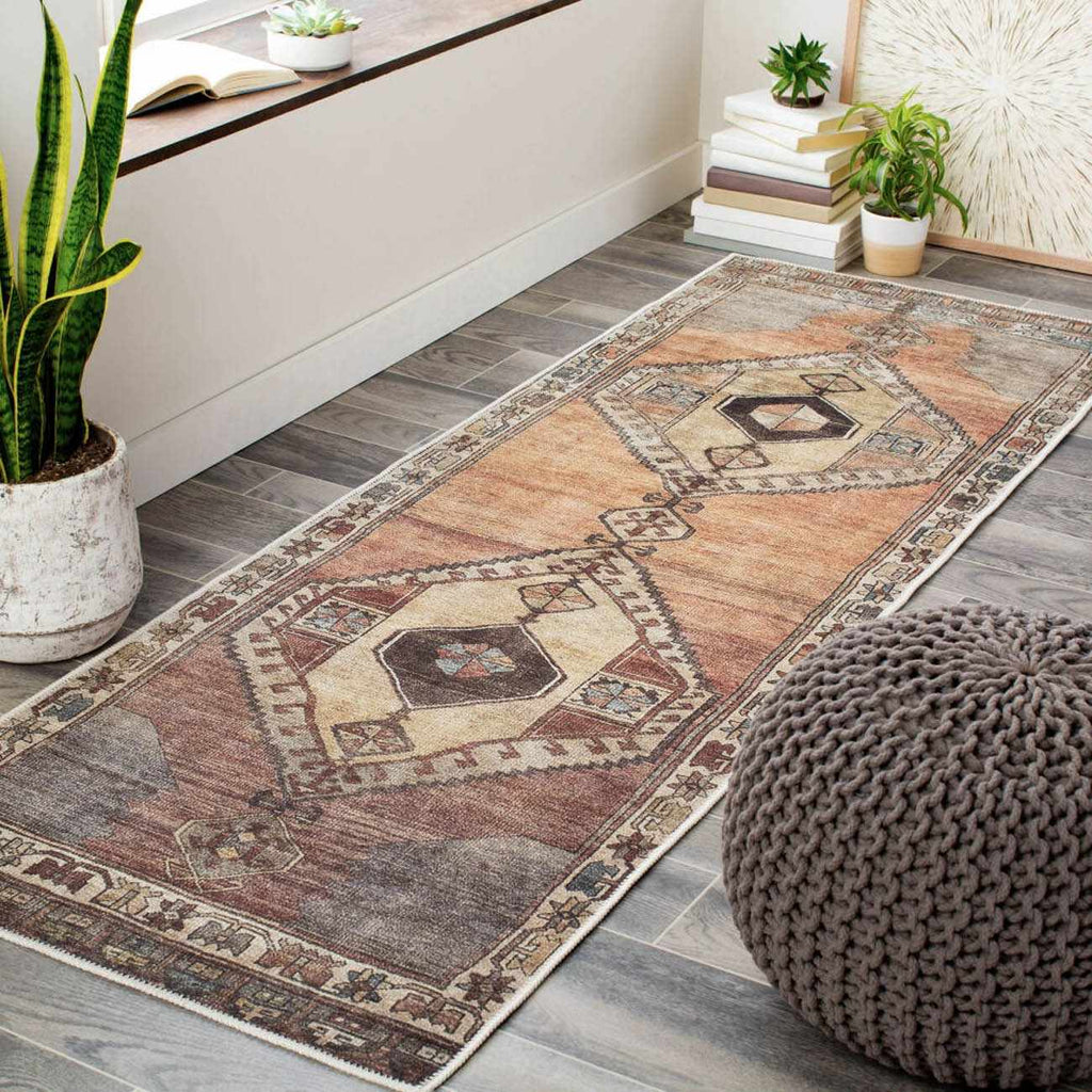 Medinah Washable Runner Rug