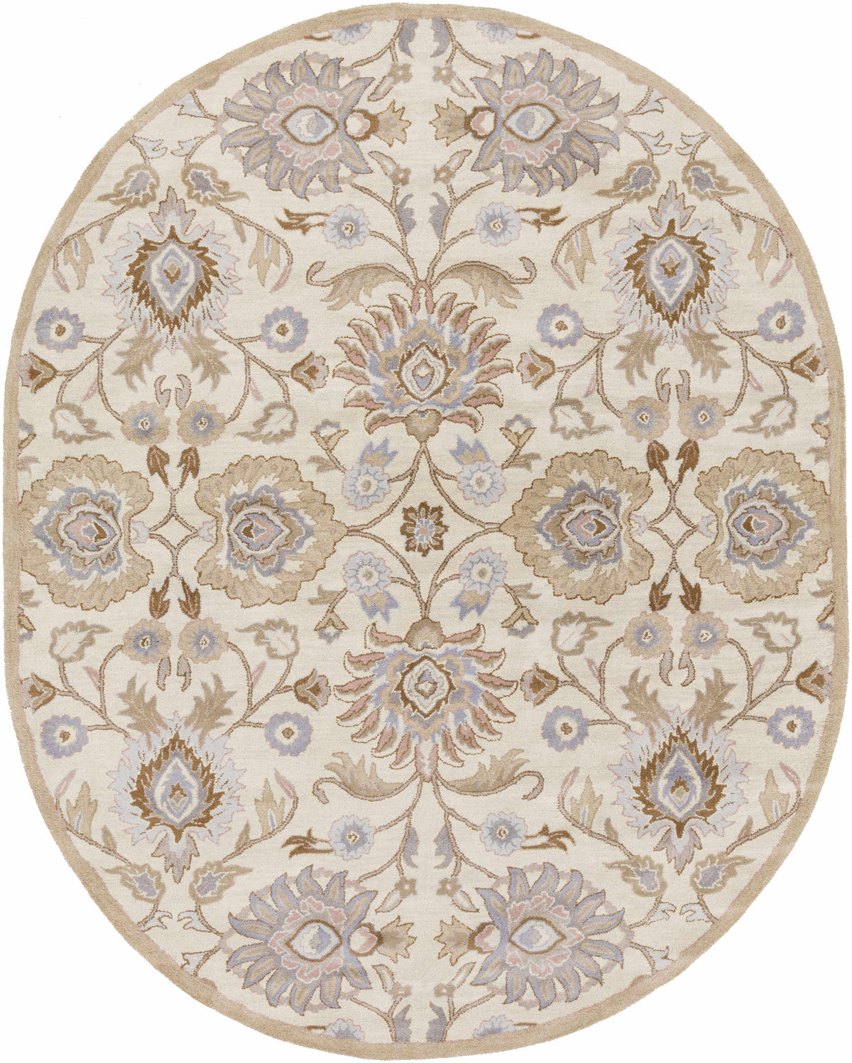 Conesus Hand Tufted Ivory 1109 Wool Rug