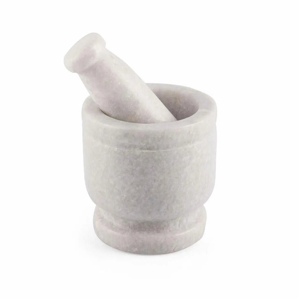 Cassia Marble Mortar and Pestle