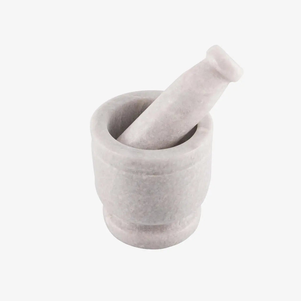 Cassia Marble Mortar and Pestle
