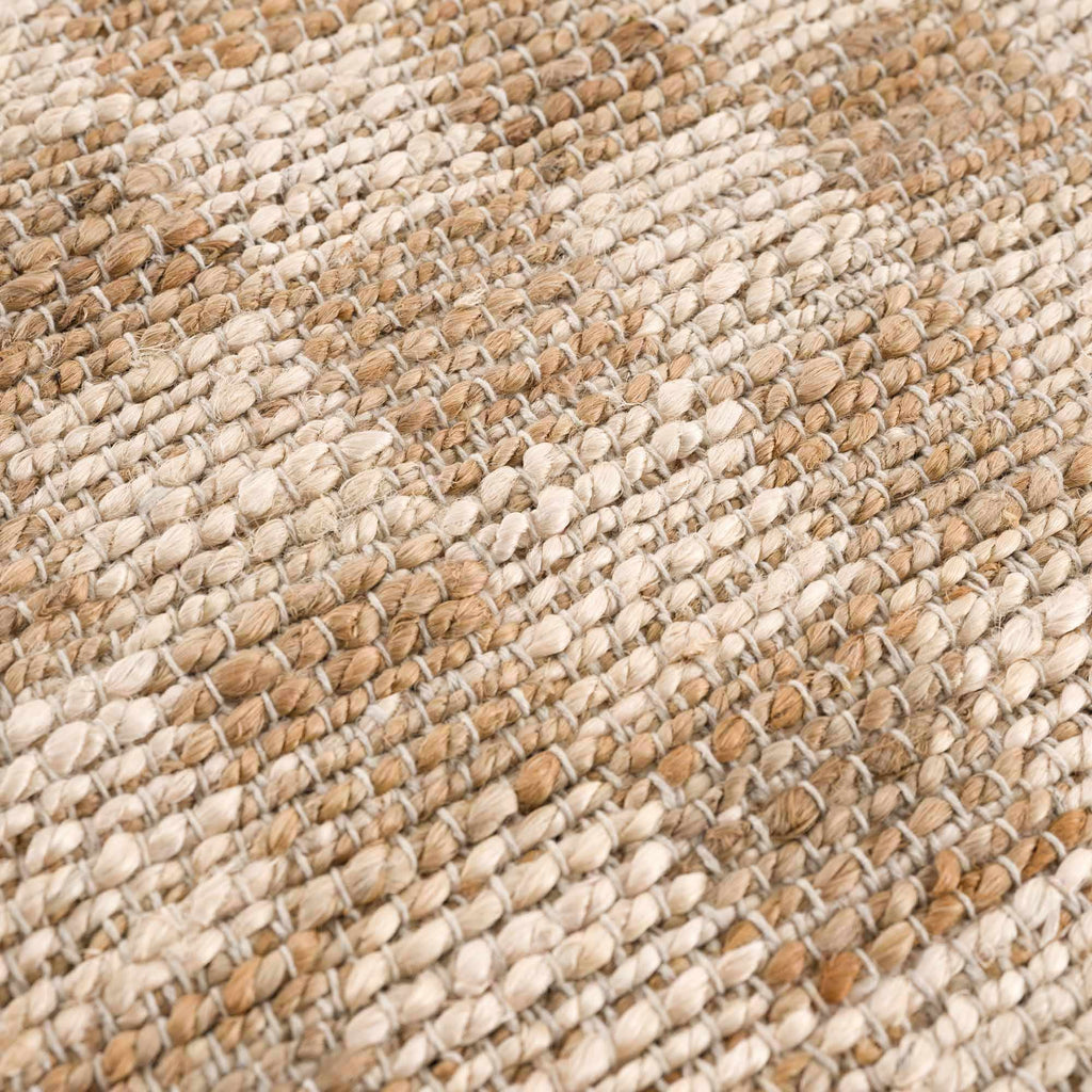 Ionut Checkered Jute Area Rug