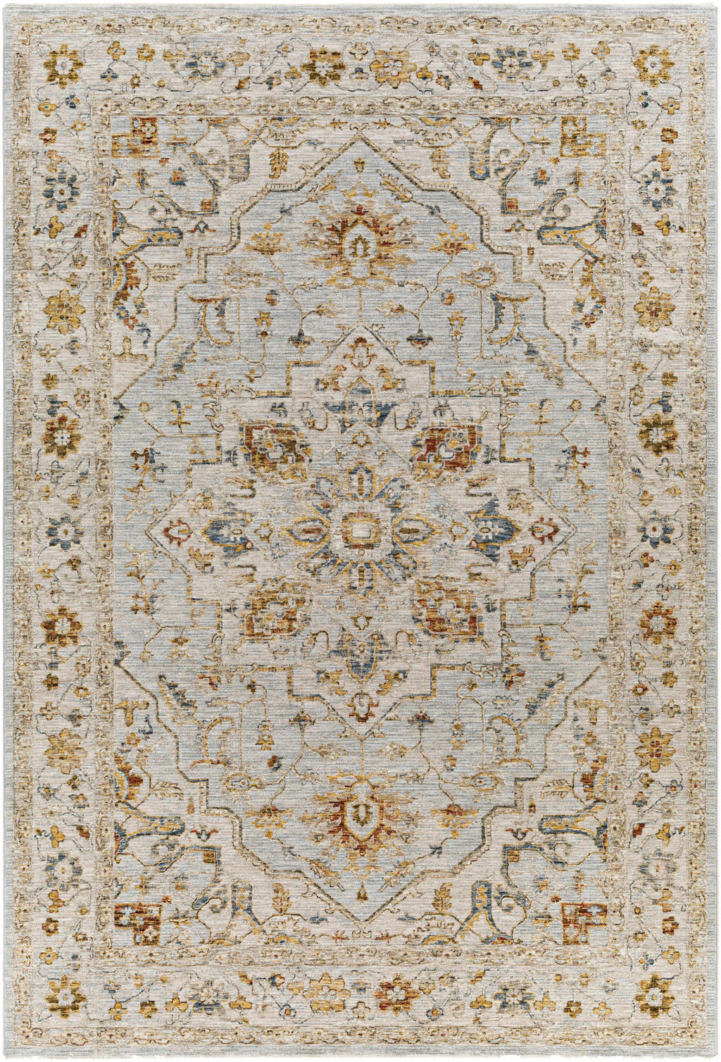 Huguley Floral Cream Luxe Rug