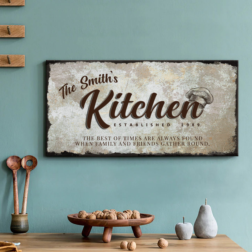 Family Kitchen Sign III