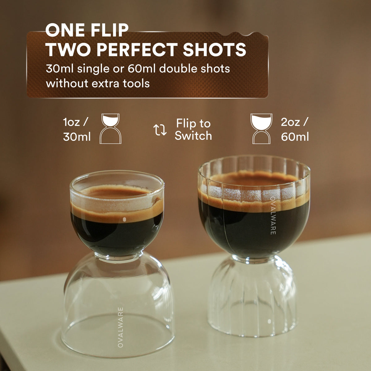 Espresso Shot Glass (Set of 2)