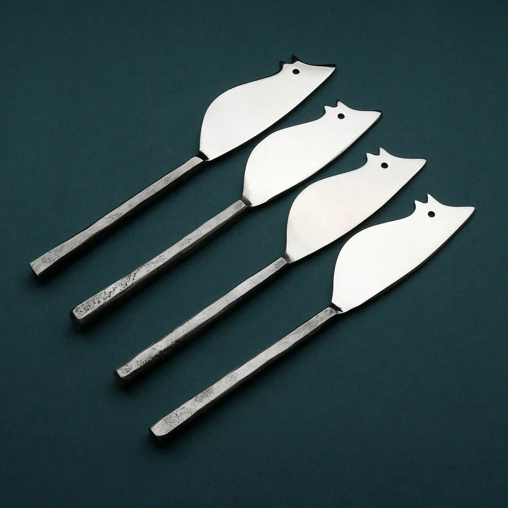 Jason Ratoncito Cheese Spreader/Knife 4 Pc. Set