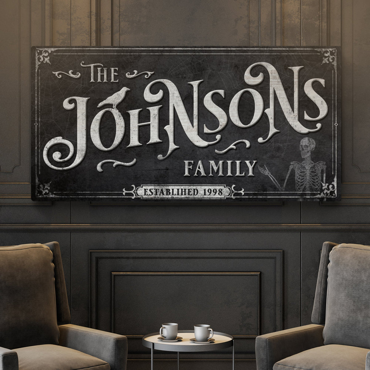 Personalized Gothic Sign III