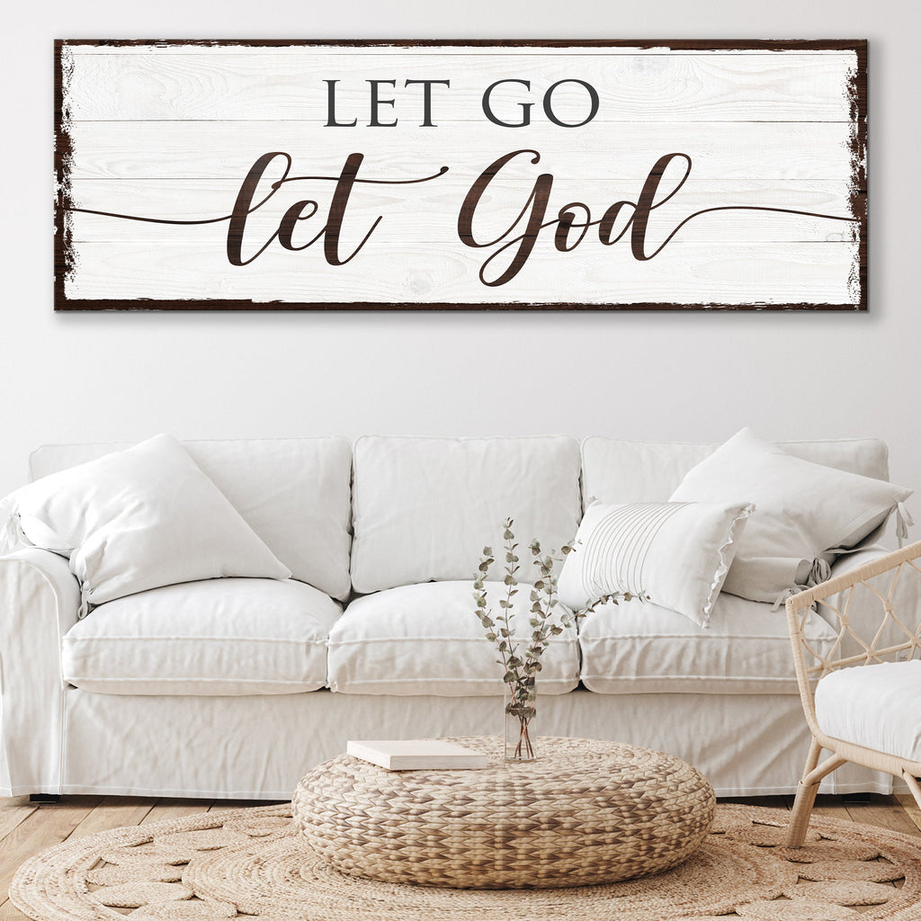 Let Go Let God Faith Sign II