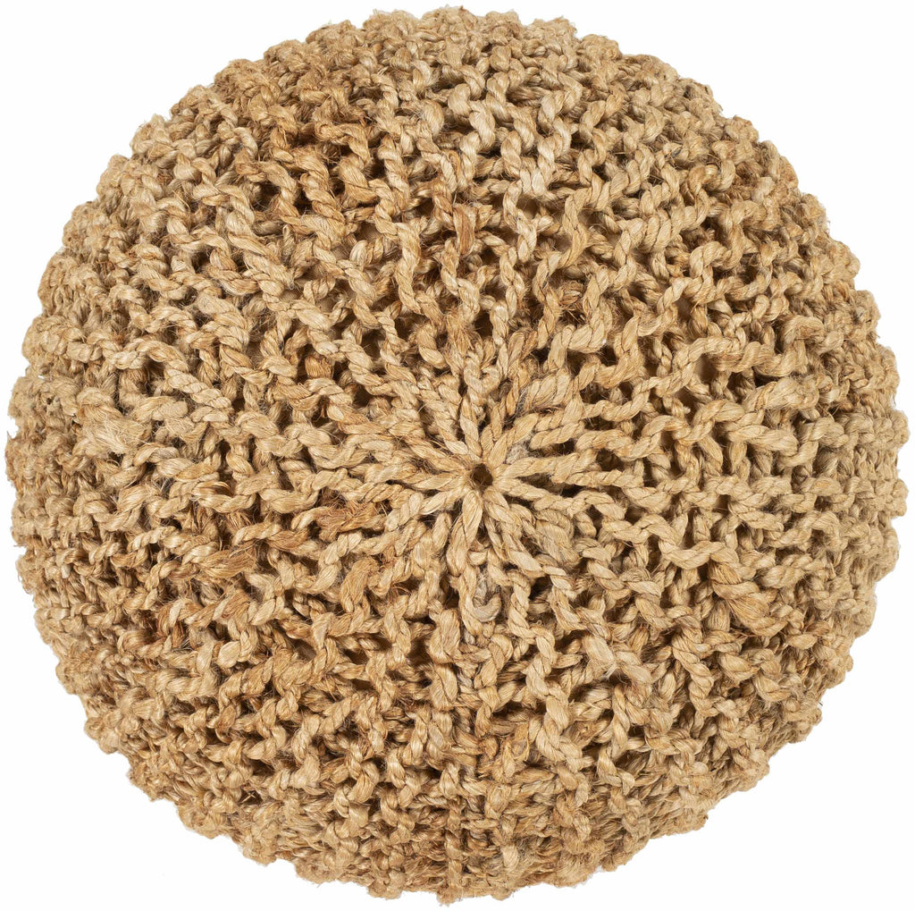 Merrittstown Cotton Knitted Pouf