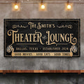 Personalized Theater Sign II