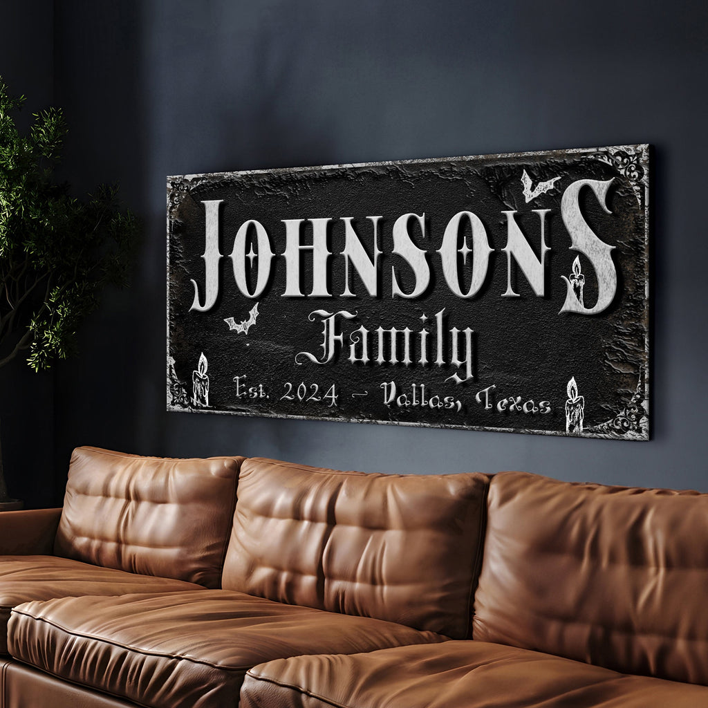 Personalized Gothic Sign V