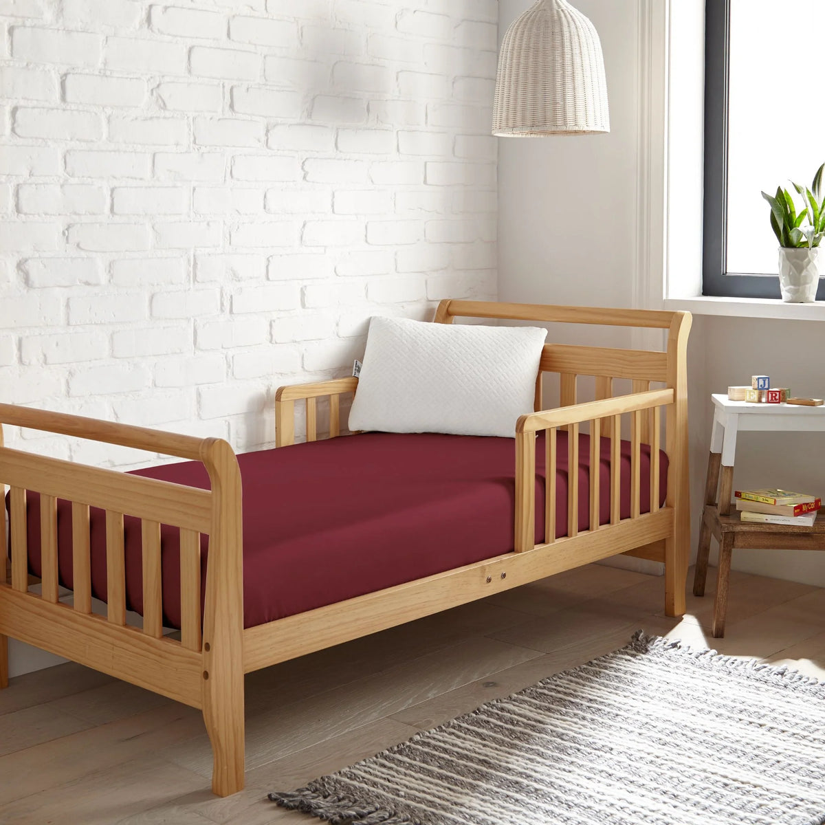 Cooling Bamboo Crib Fitted Sheet