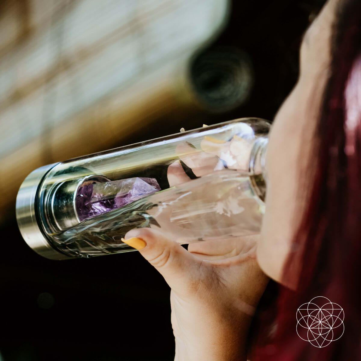 The Amethyst Healing Water Bottle