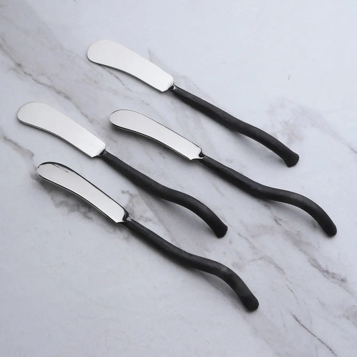 Twig Butter Knives/Cheese Spreader 4 Pc. Set