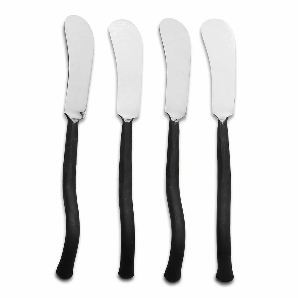 Twig Butter Knives/Cheese Spreader 4 Pc. Set