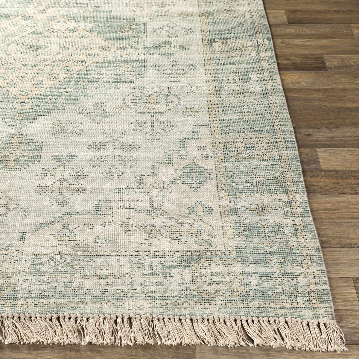 Undy Handmade Cotton-blend Rug